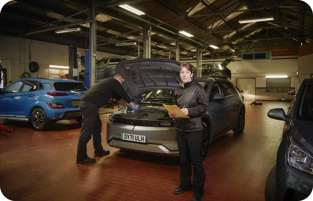 Servicing at JT Hughes